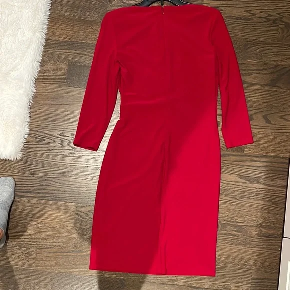 Ralph Lauren Classy Red Dress NWT - Picture 4 of 4